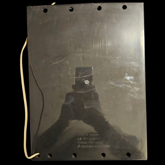 Vintage CHU-DA Co. Light-Up Crucifix & Quartz Clock Folding Shrine Taiwan 1980s - Picture 4 of 11